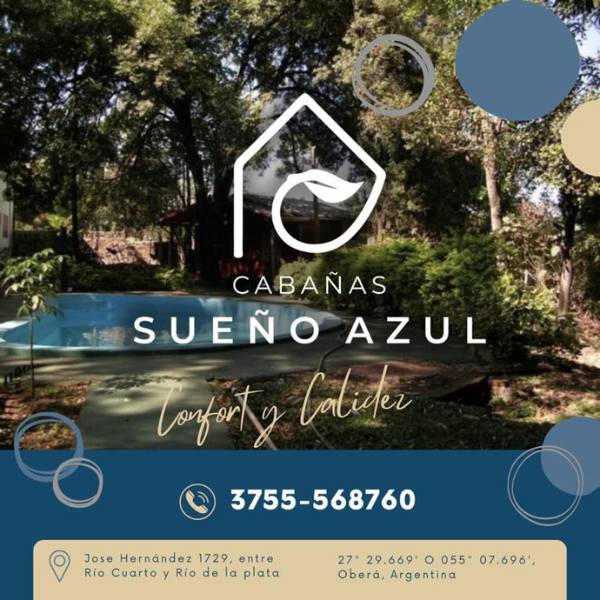 Cabañas Sueño Azul 💙