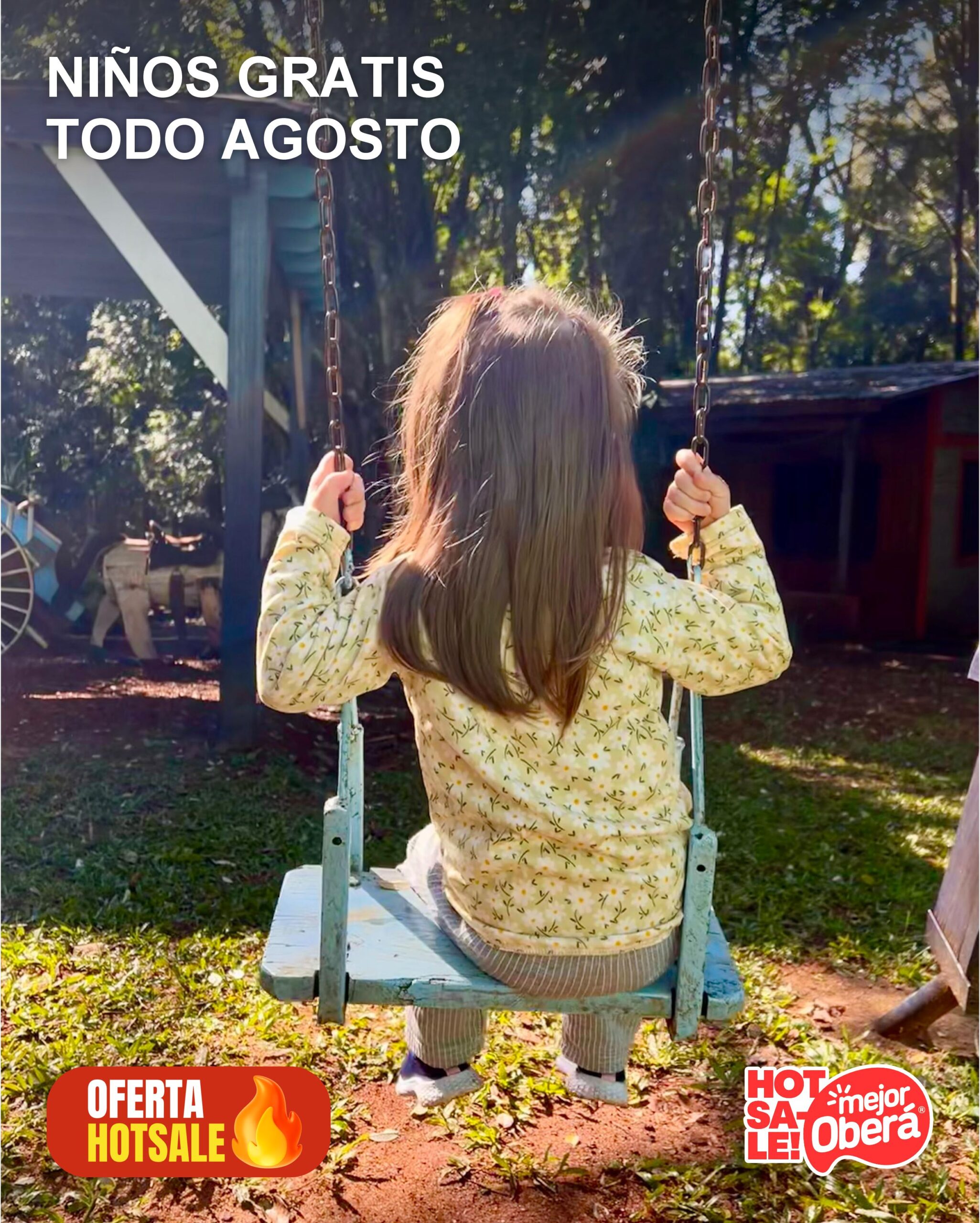 Niños gratis ¡todo agosto!