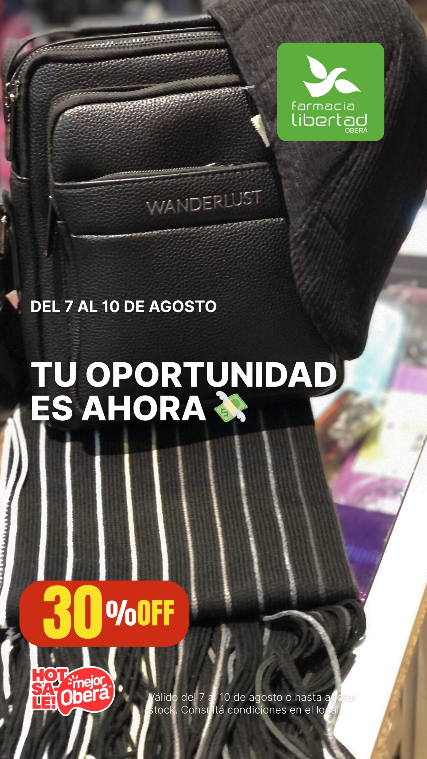 Del 7 al 10 de agosto 30% en Regalaría