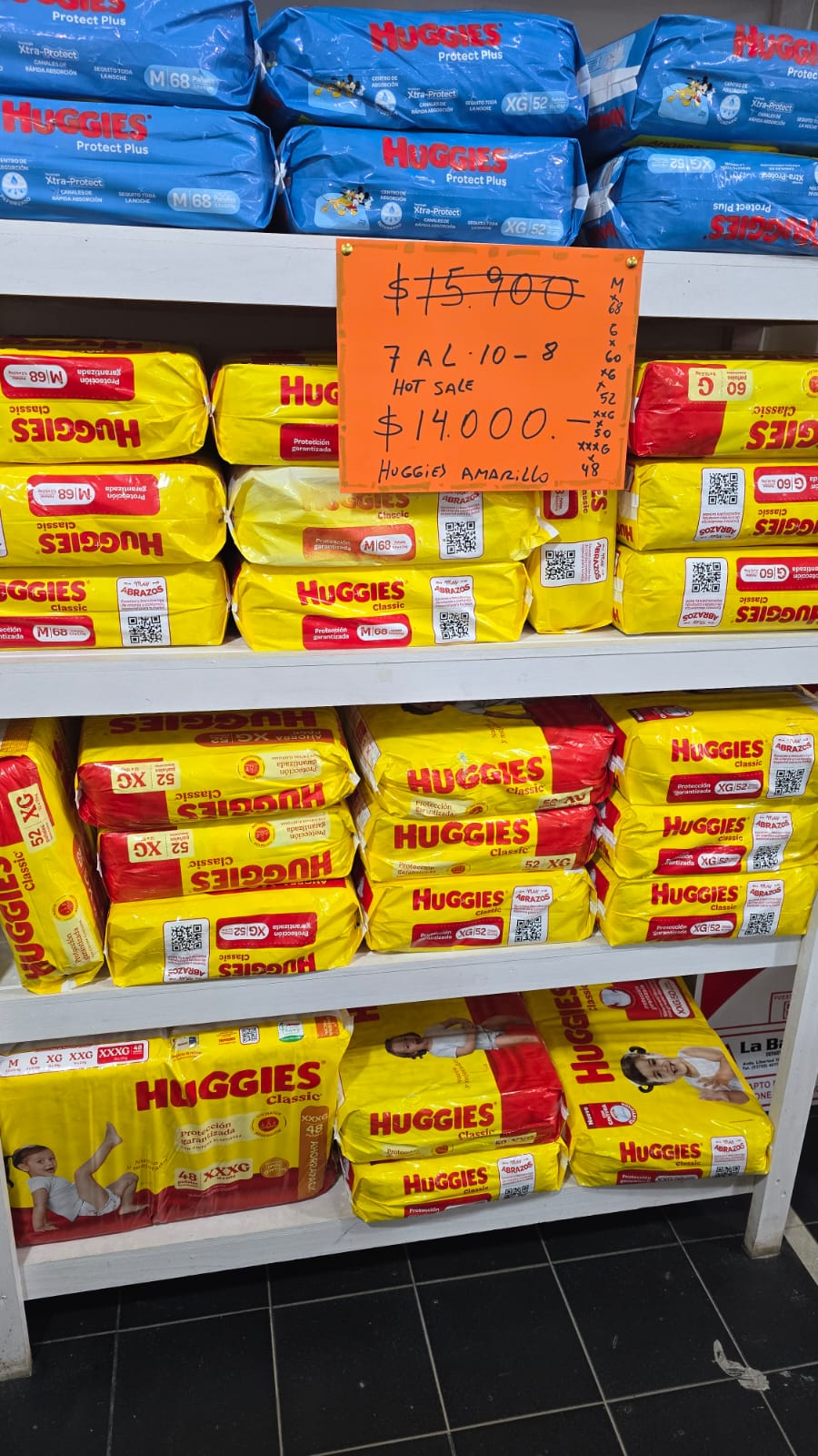 Huggies Amarillo