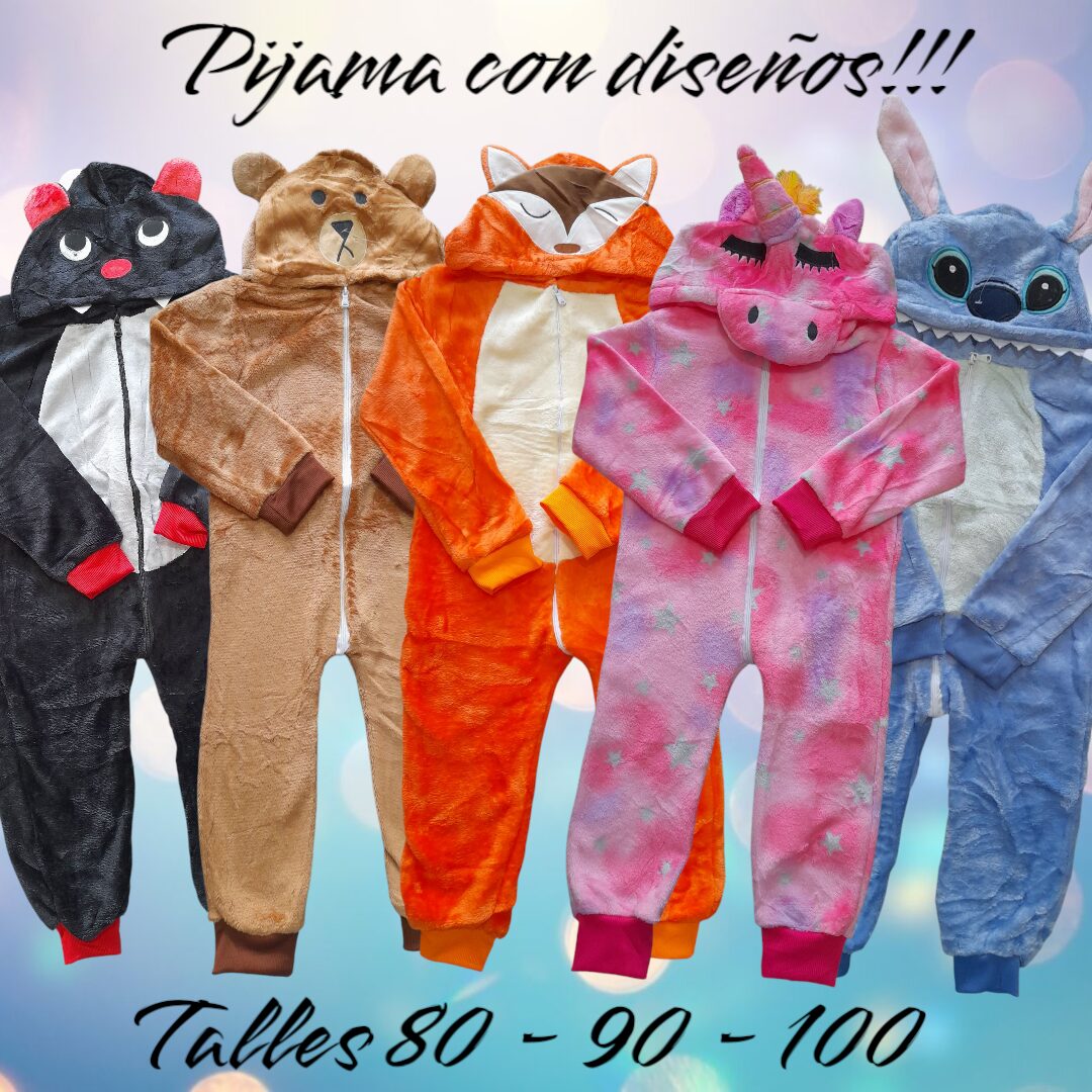 PIJAMAS CON DISEÑOS