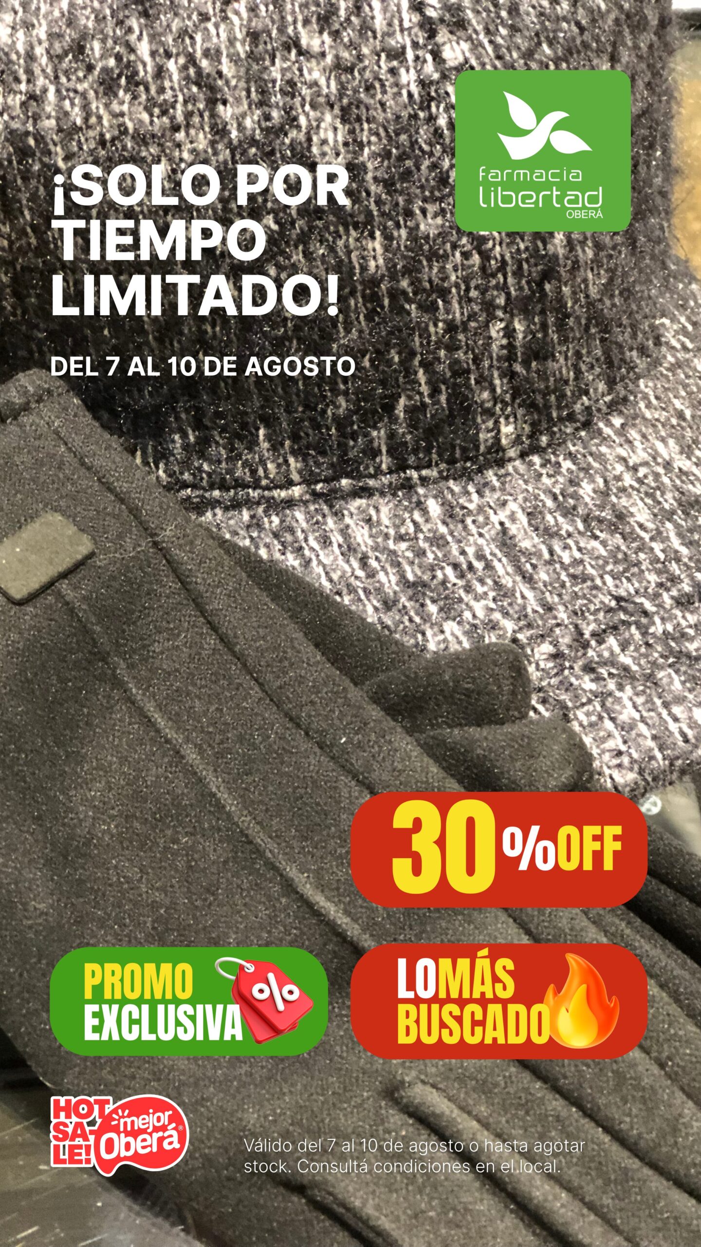 Del 7 al 10 de agosto 30% en Regalaría