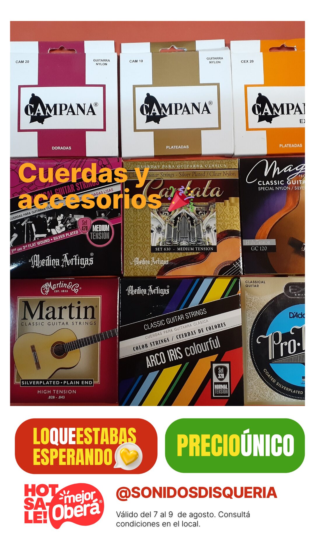 Cuerdas y accesorios