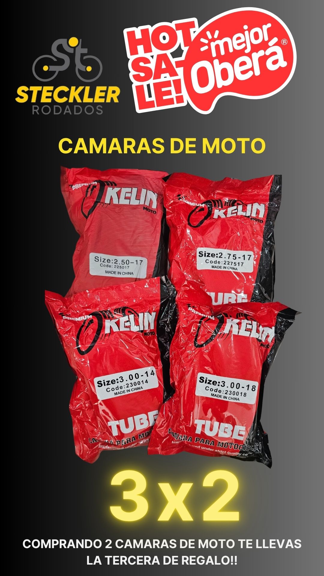3 x 2 EN CAMARAS DE MOTO