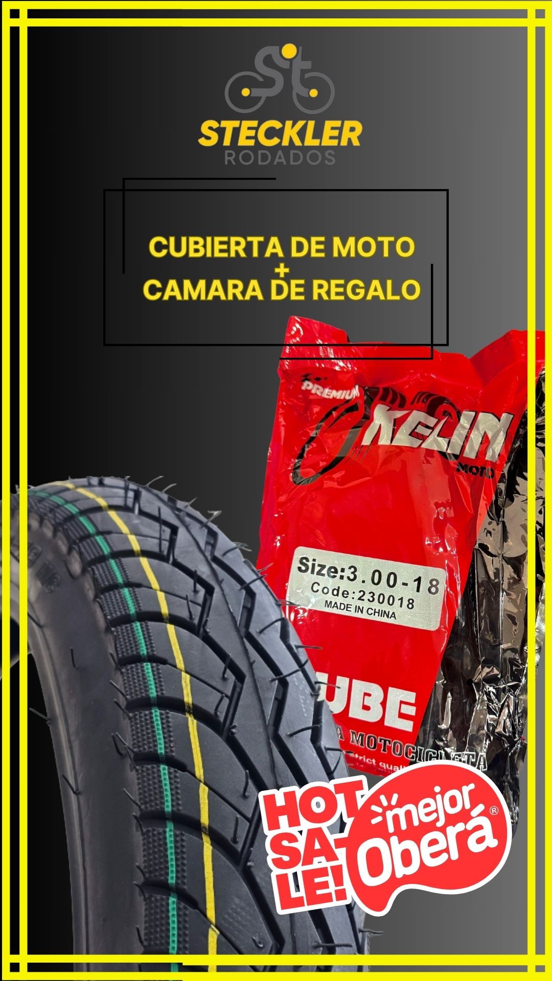 PROMO CUBIERTA + CAMARA