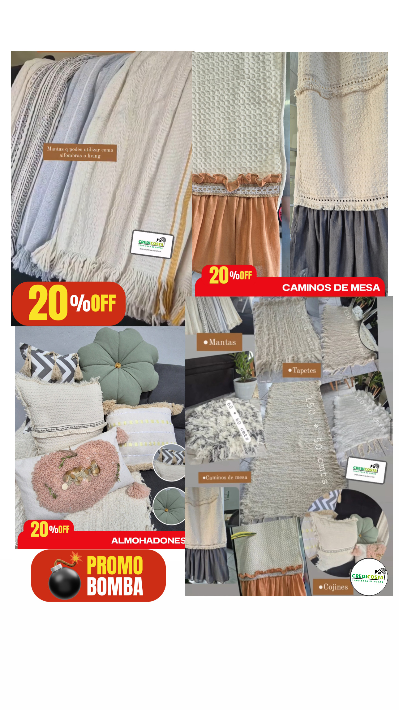 20% off en efectivo