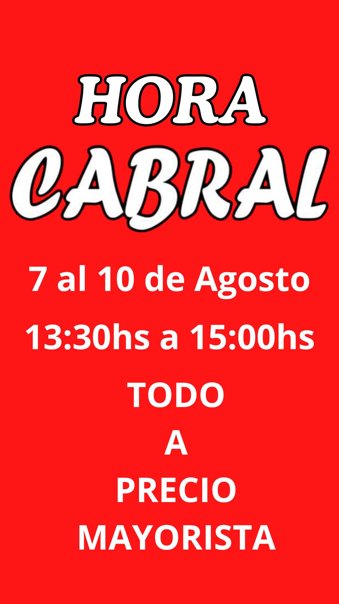 Abasto CAbral - HORA CABRAL