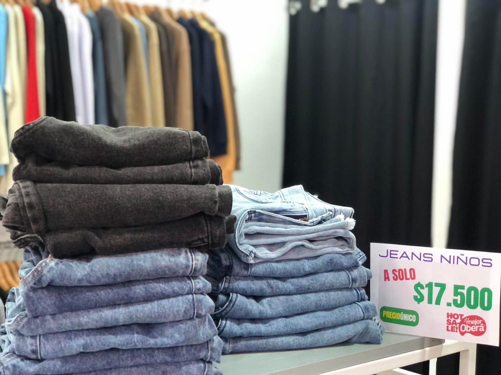 JEANS NIÑOS ¡A SOLO $17.500!
