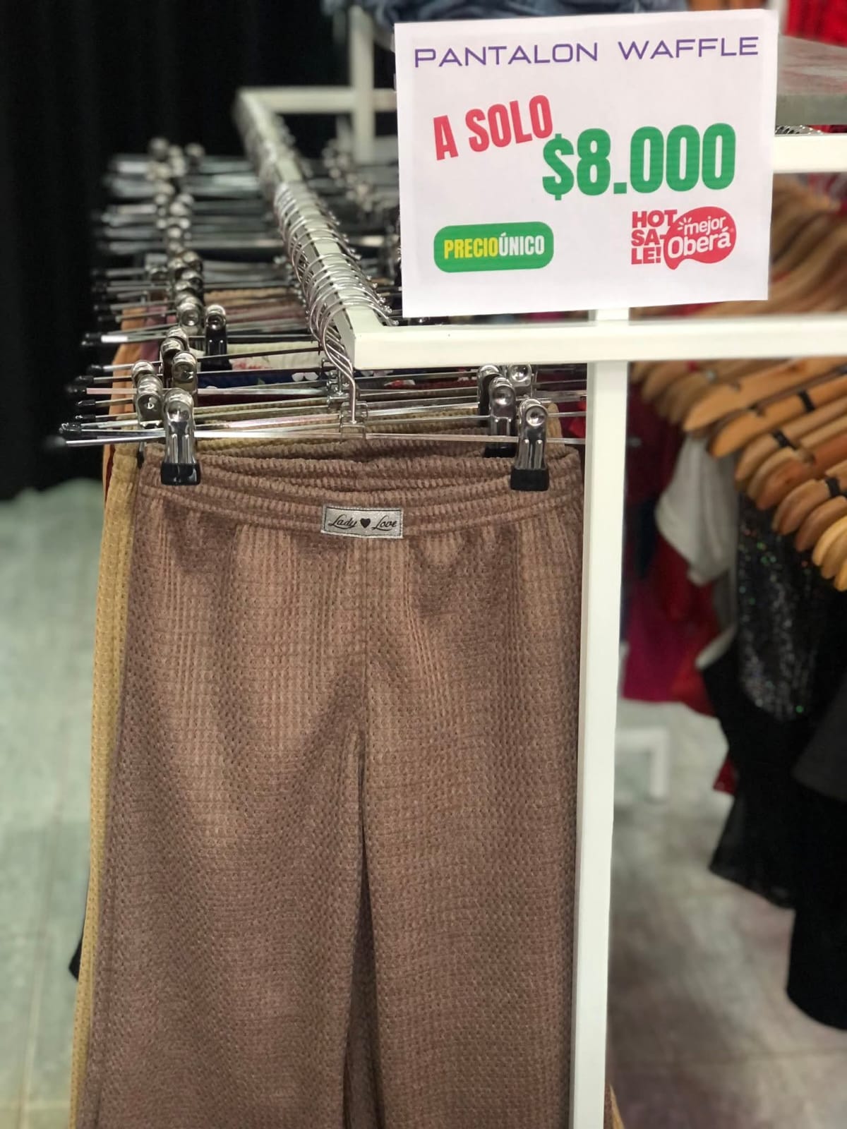 PANTALÓN WAFFLE NENA ¡A SOLO $8.000!