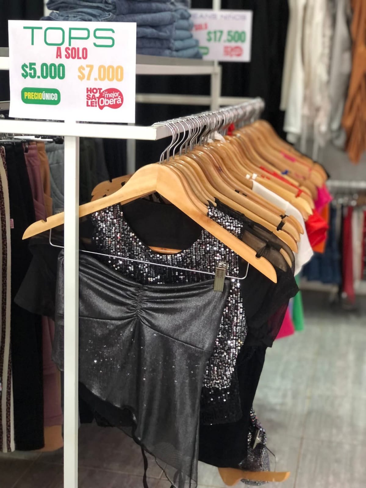 TOPS A $5.000 y $7.000