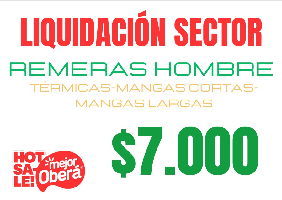LIQUIDACIÓN SECTOR MASCULINO