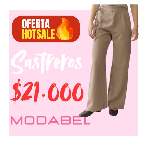 SASTREROS A SOLO $21.000
