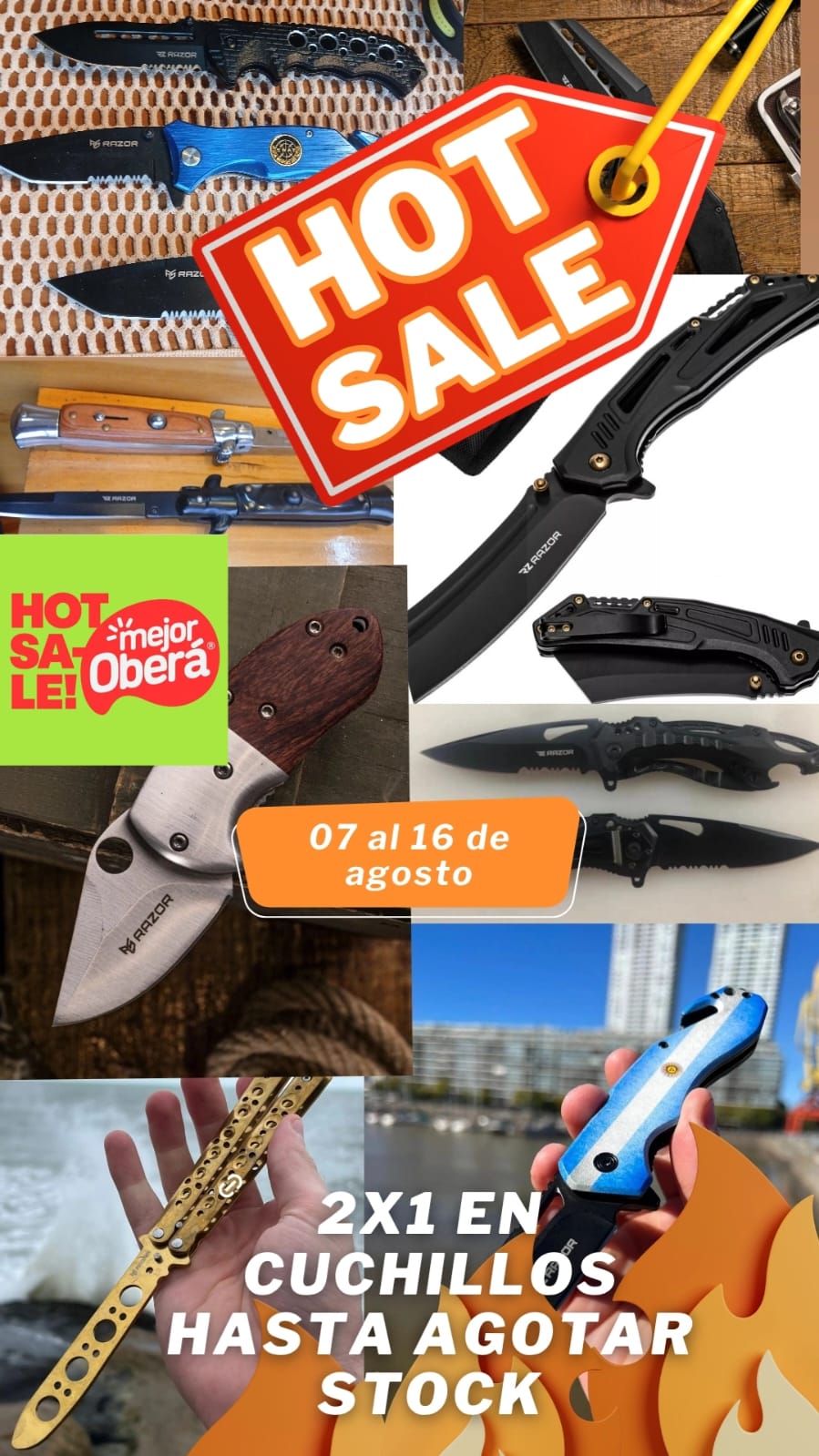 2X1 EN CUCHILLOS